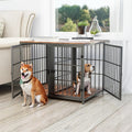 Ultra Thicken Dog Crate with Removable Divider