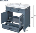 30 Inch Bathroom Vanity with Sink,
