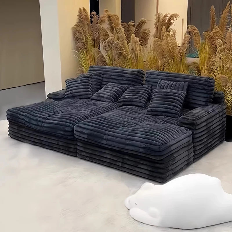 king-size customizable boneless couch