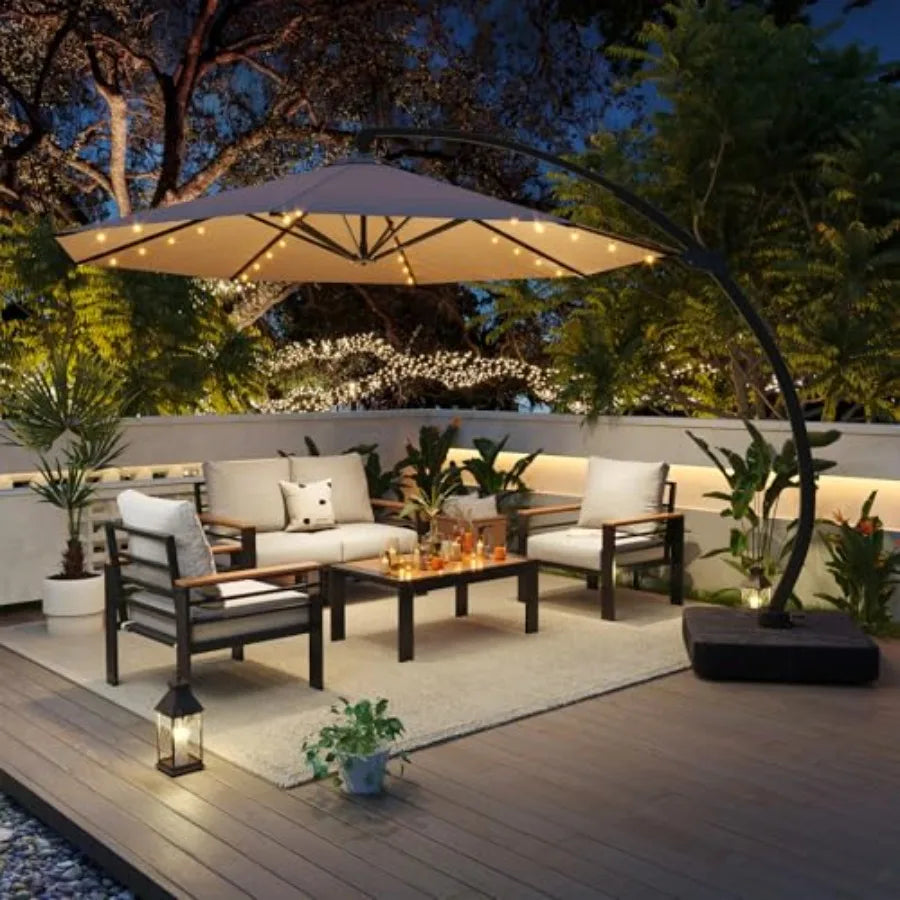 Aluminum Furniture Set for Porch Balcony or Patio