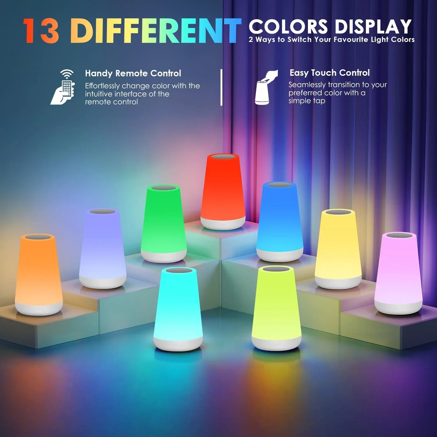 LED 13 Color Changing Night Light