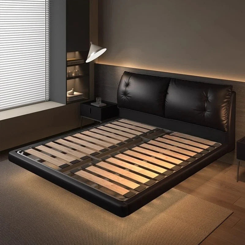Suspended Bed with one or two cabinets