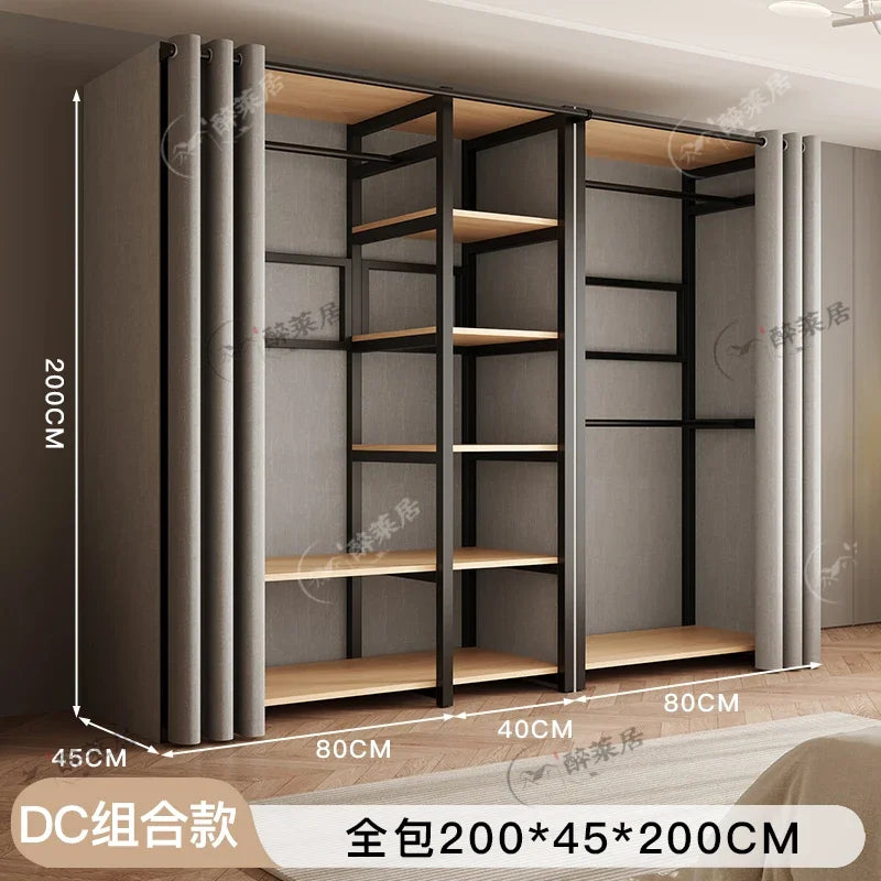 Integrated household easy assembly steel frame