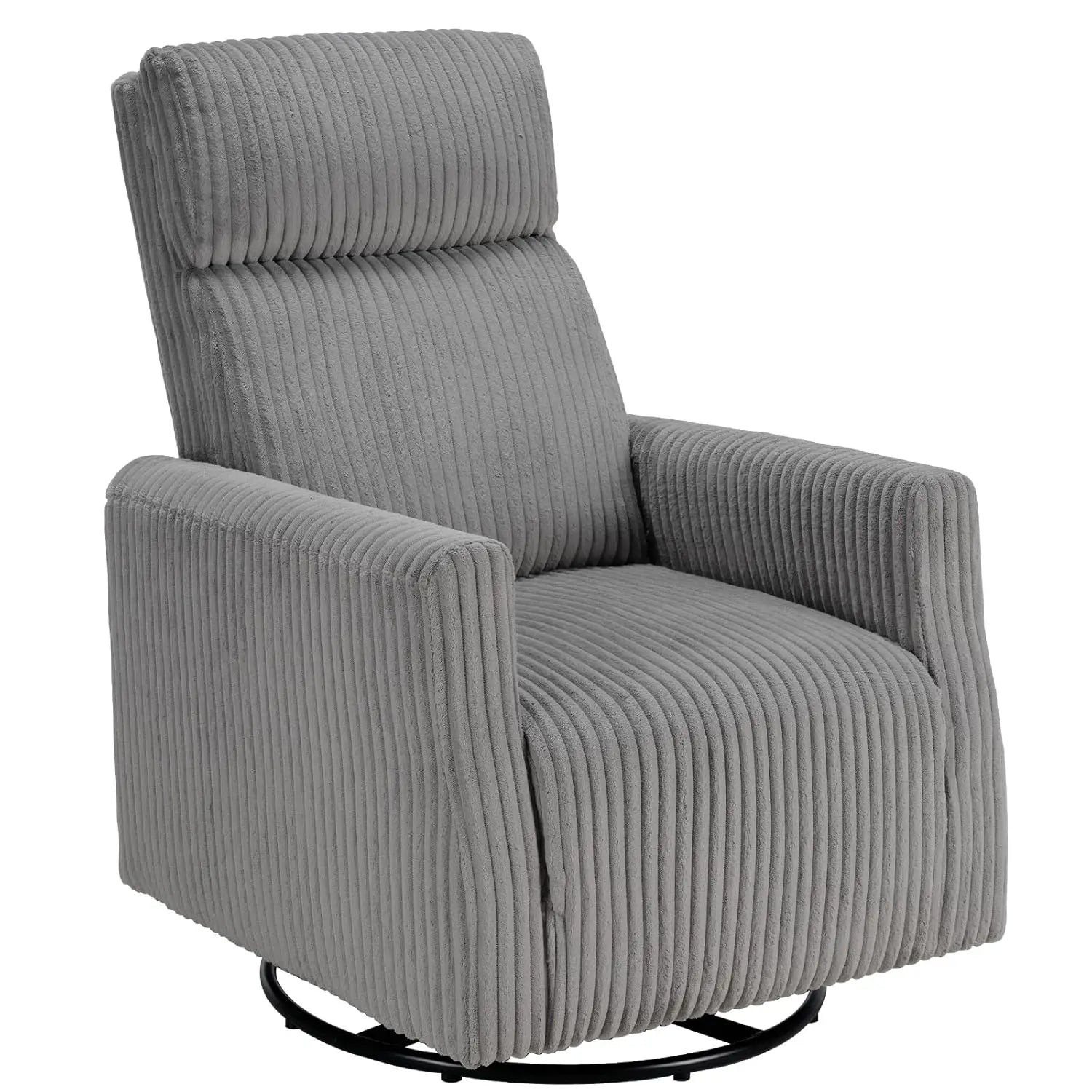 High-Back Swivel Rocker Nursery Chair