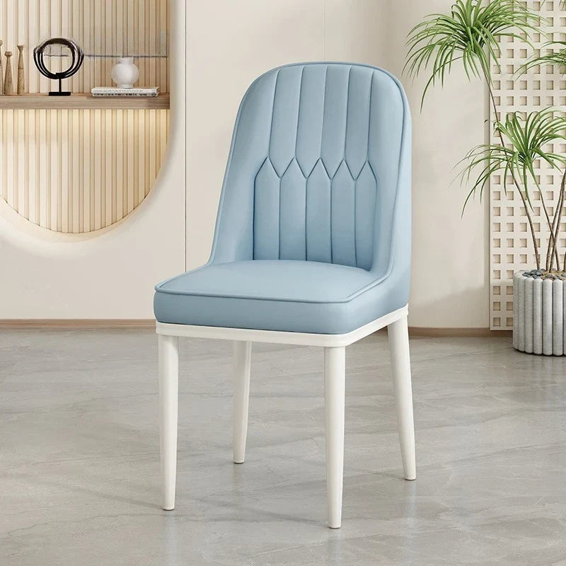 Upholstered Dining Chair Soft High Back Kitchen or Dining Room