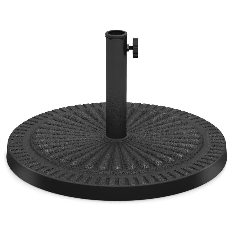 31.5 lbs Market Heavy-Duty Outdoor Stand Bronze Umbrella Base