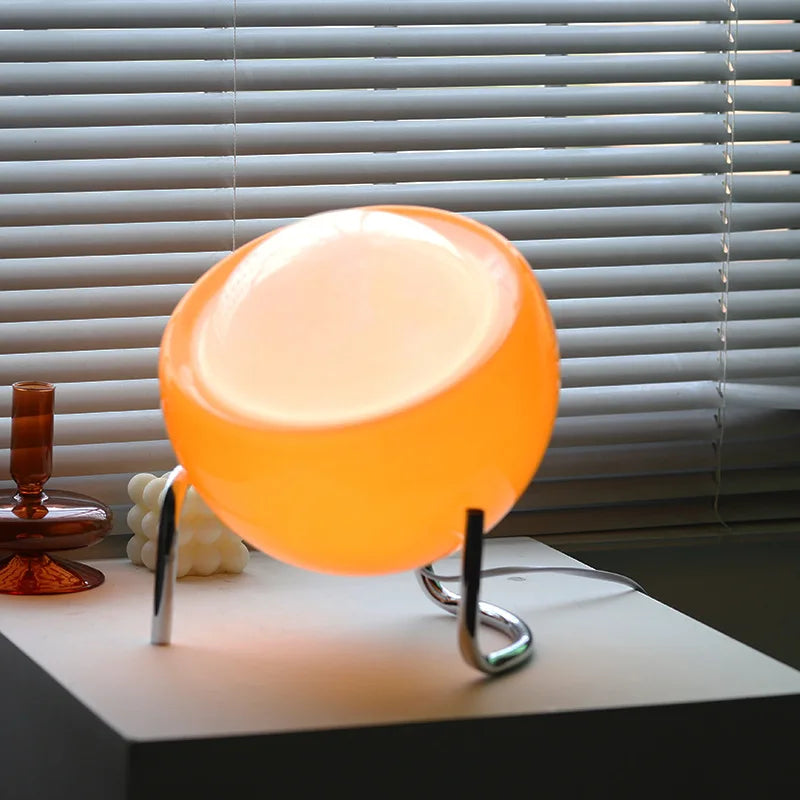 Bedside Glass Table Lamp