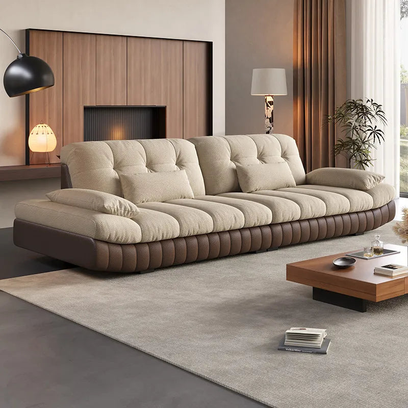 Black Living Room Floor Sofas Design