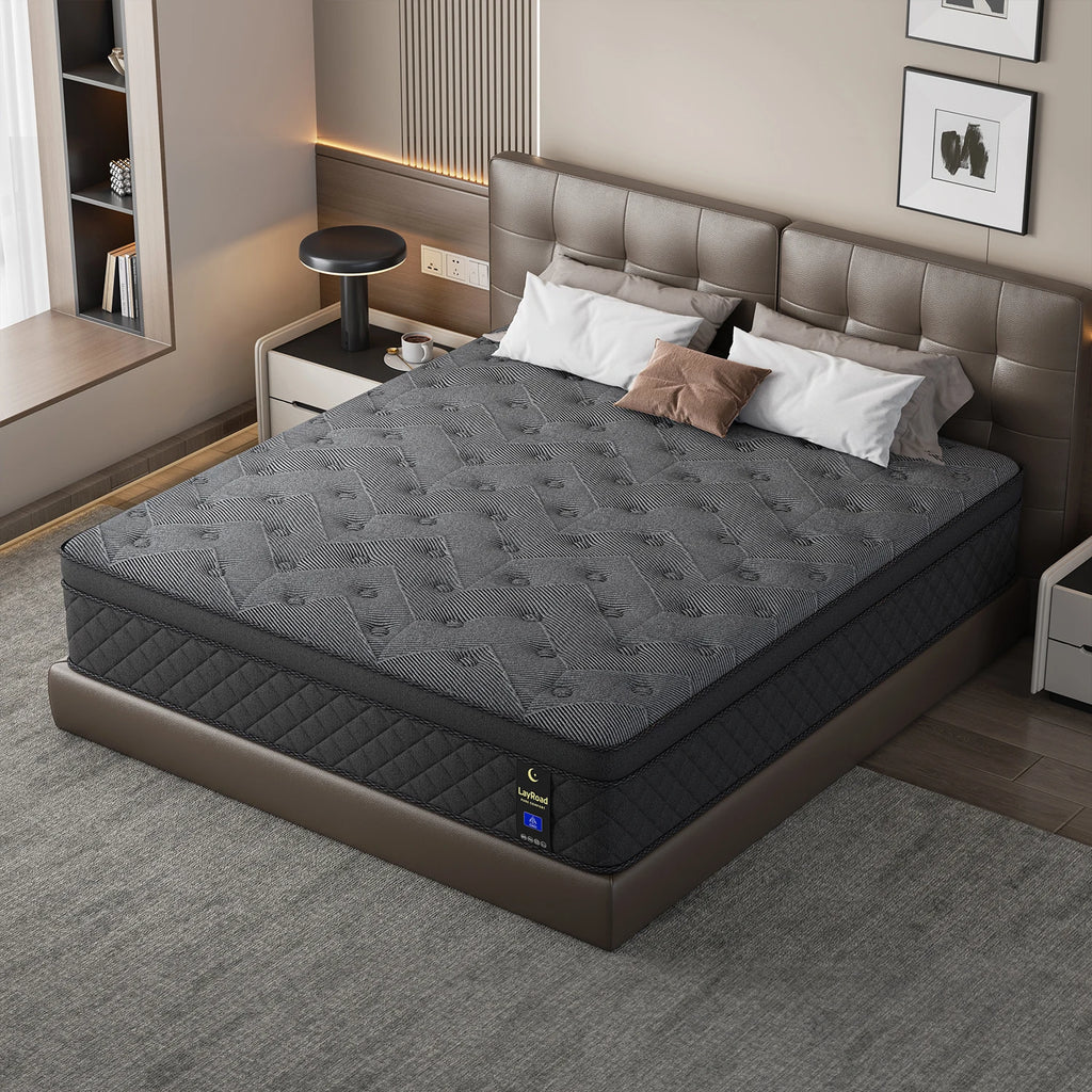 12/14 Inch Gel Memory Foam Hybrid Mattress