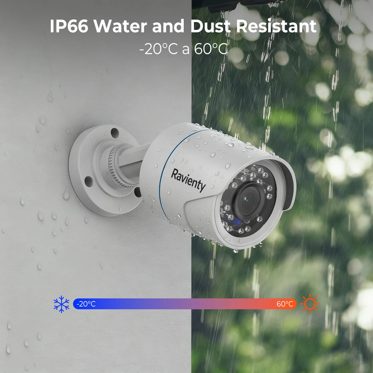1080P 8CH CCTV Security System AI Human/Vehicle Detection Wired Surveillance Cameras