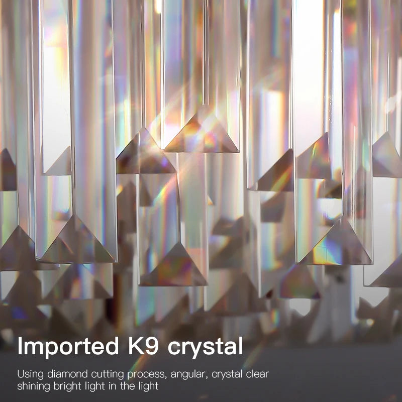 Luxury Crystal Chandelier Postmodern Atmosphere