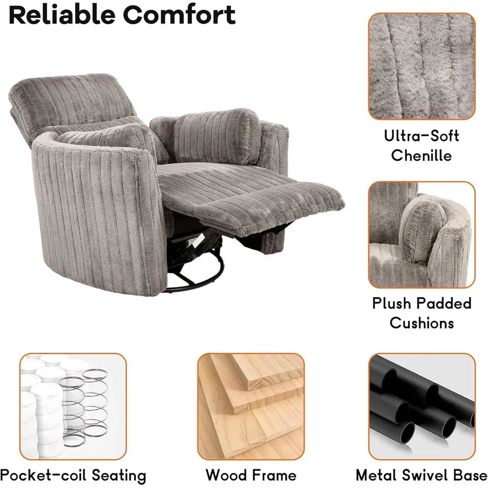 Swivel Rocker Recliner Chair