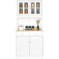 Buffet Cabinet with Hutch Pantry Storage