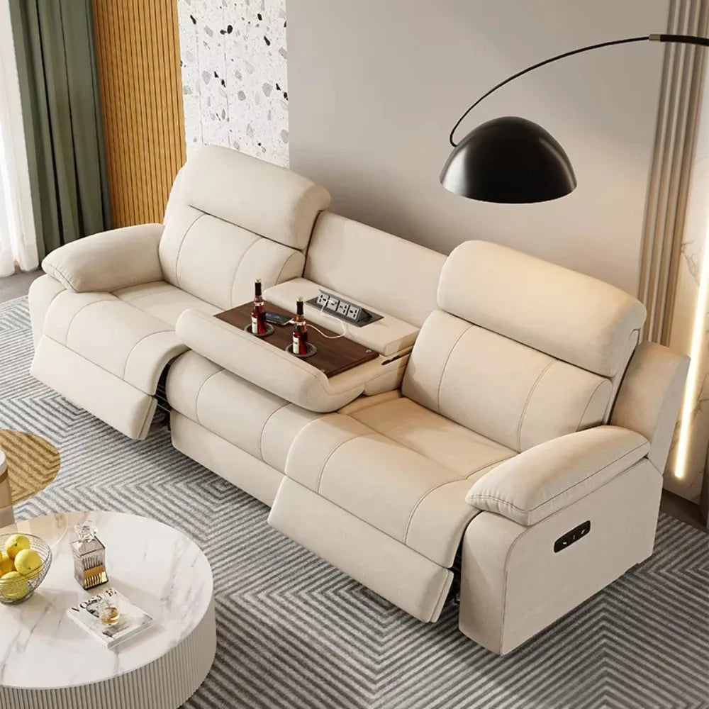 Electric Recliner Sofa Smart Fabric Sofa