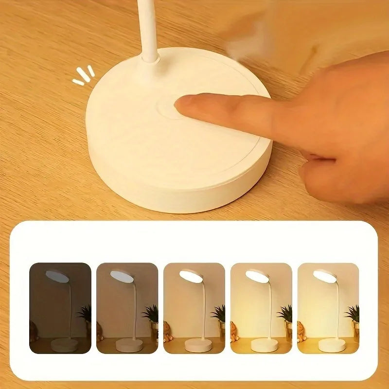 Flexible LED Desk Lamp with 3-Level Dimmer