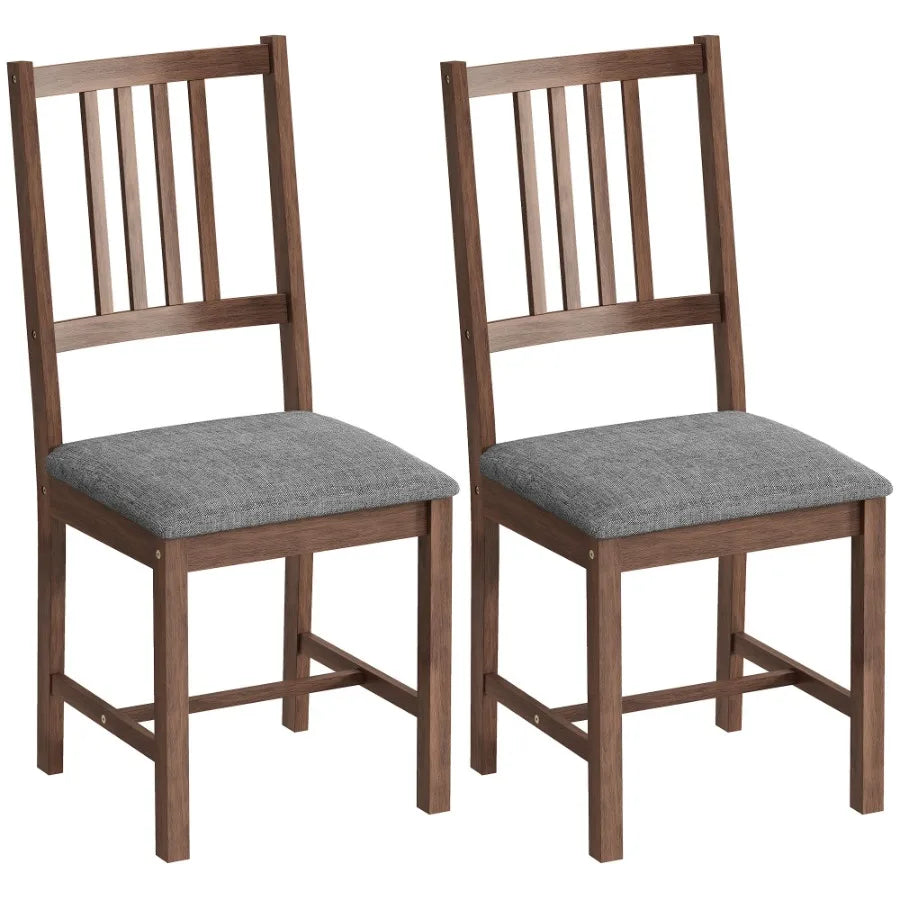 Set of 2 Chairs Upholstered Dining Room Chairs