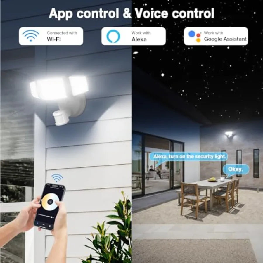 WiFi Smart Outdoor Flood Lights