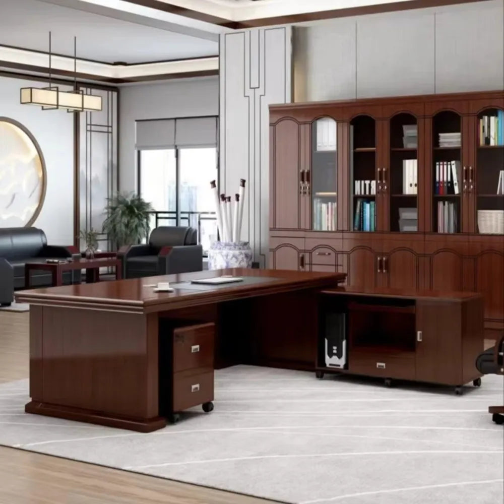 Executive Office Solid Wood Desk