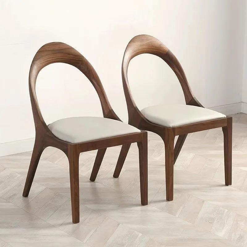 Nordic Dining Chairs with Cushions \