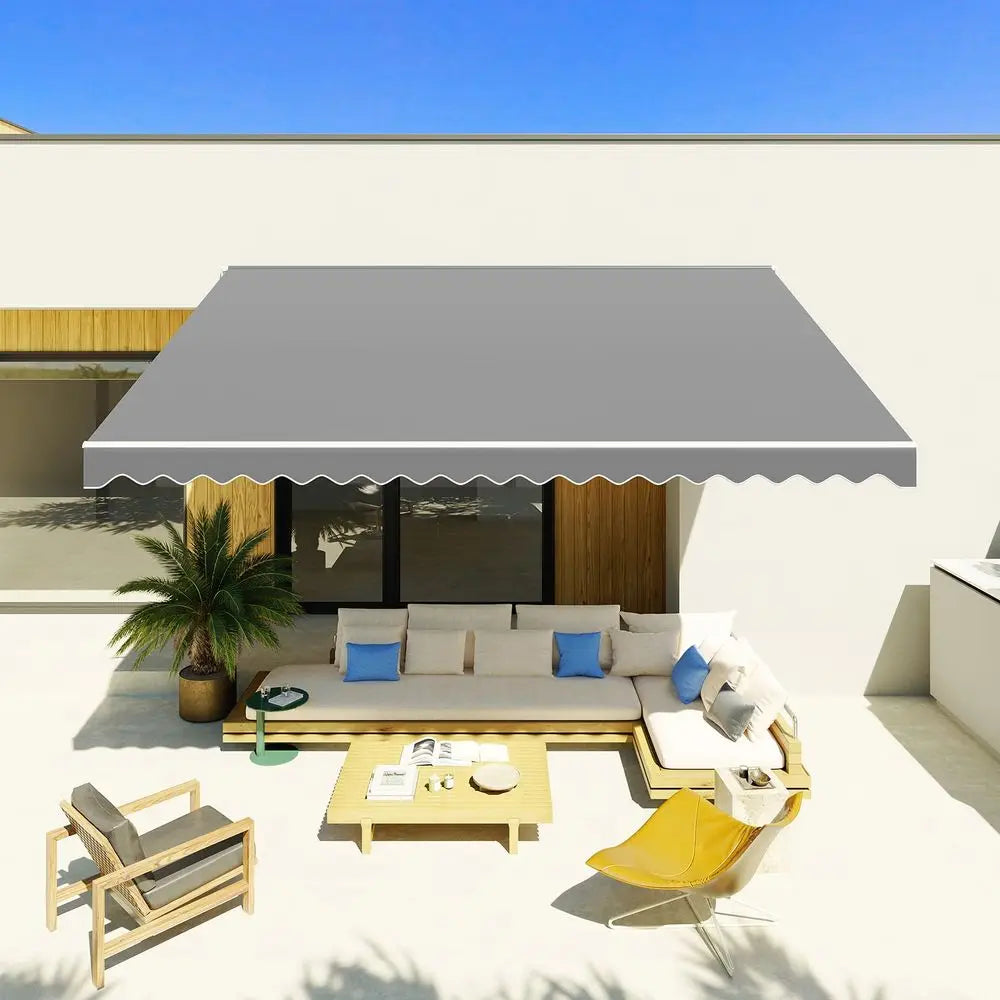 Electric Patio Awning with Remote Control