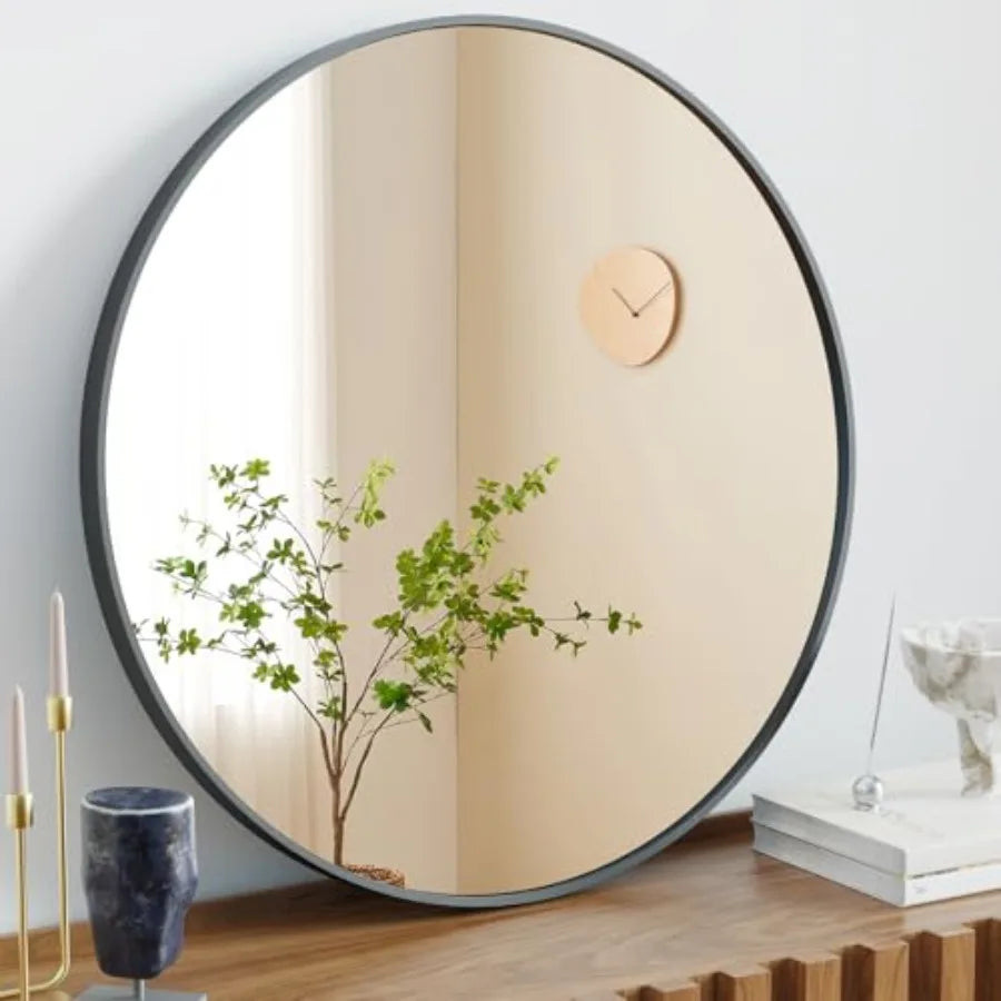 Round Bathroom Mirror for Over Sink