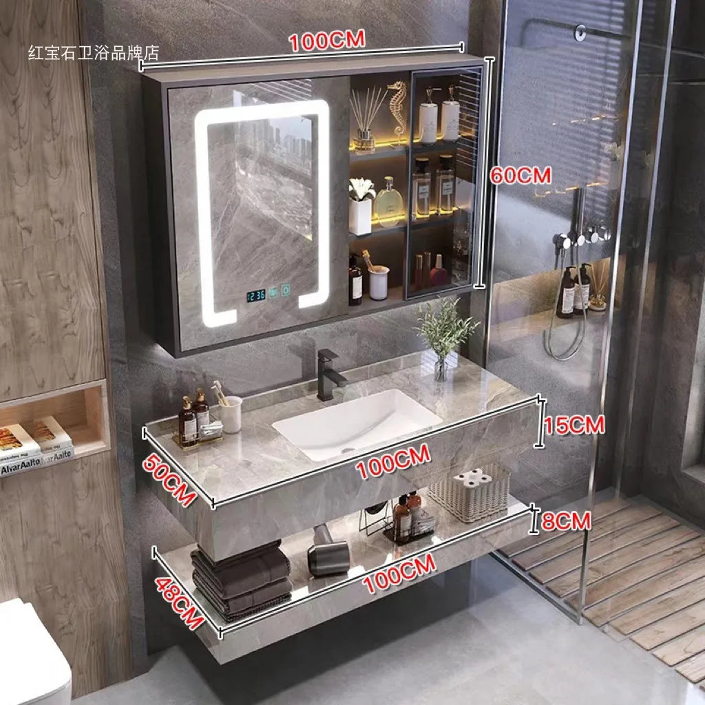 Bathroom Vanities Light Storage