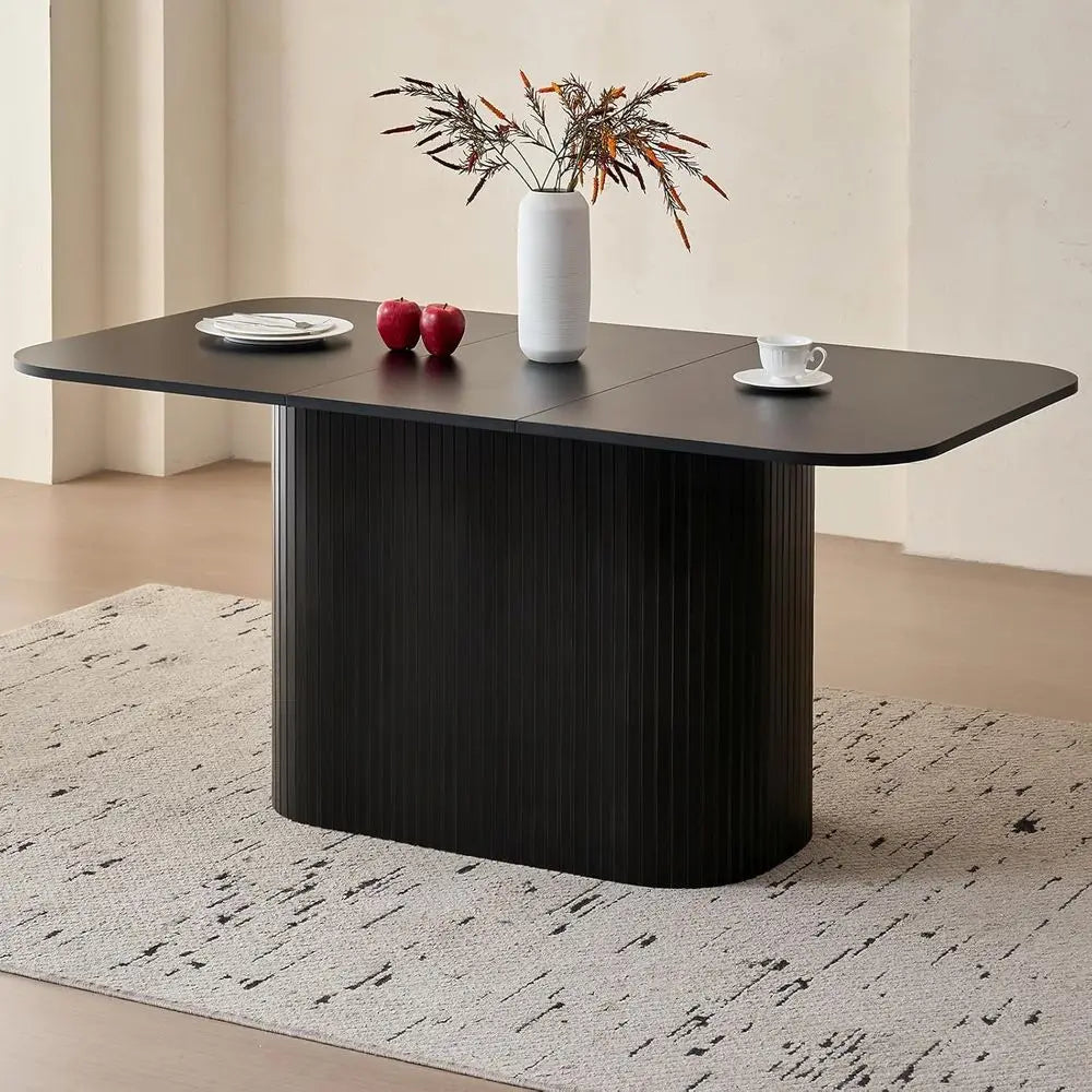 63 Modern Pedestal Dining Table