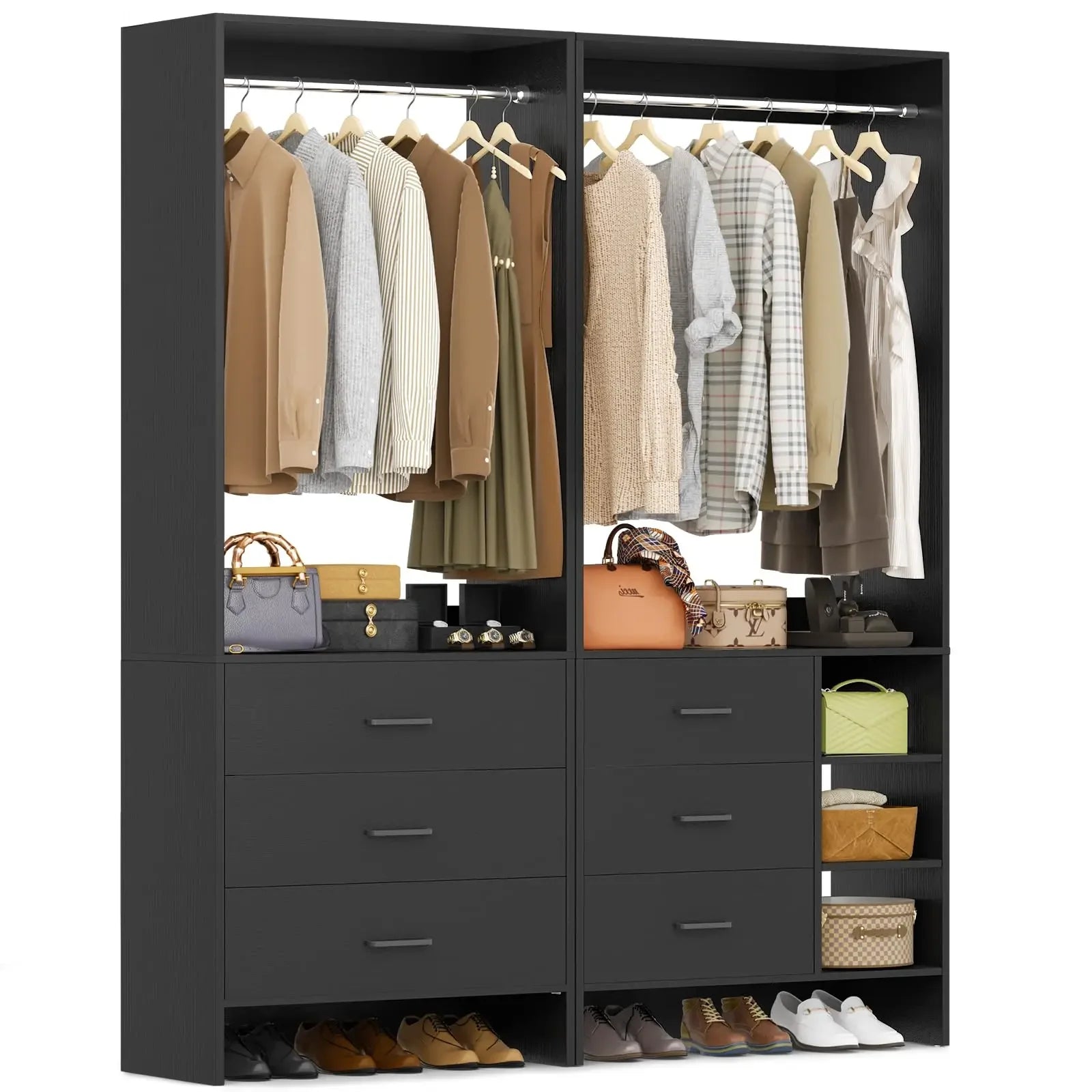 6 Drawers, Closet Organizer System