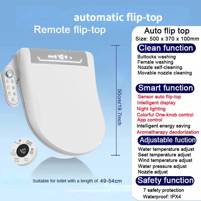 Japanese Instant Heating Smart Bidet Toilet Seat