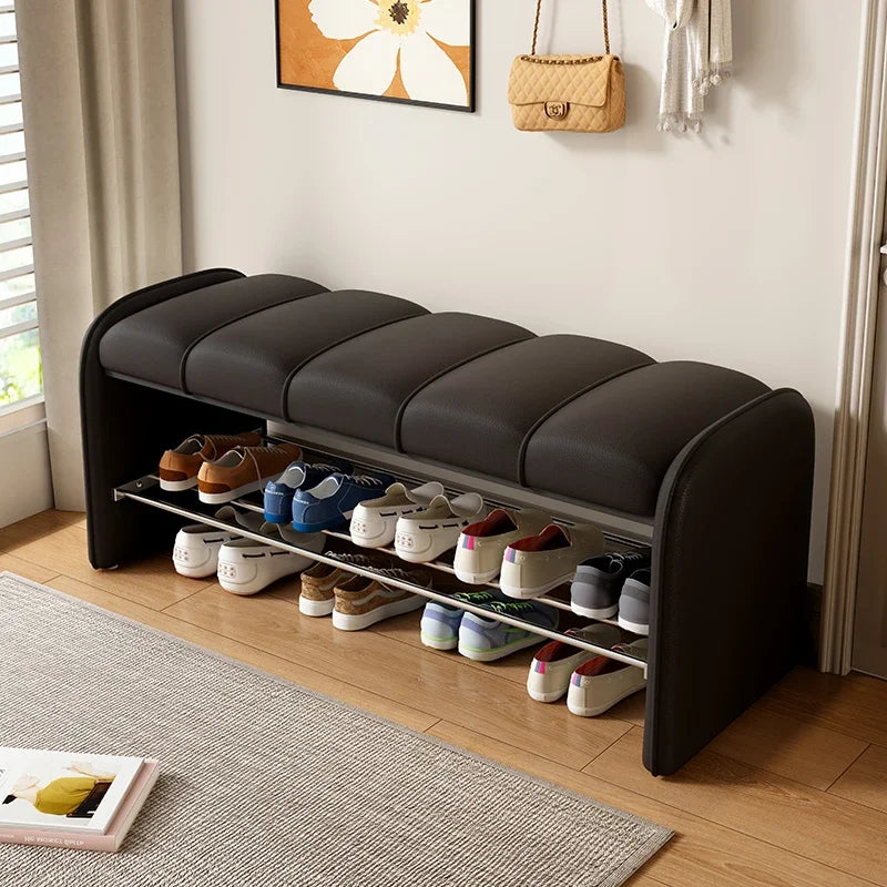 Shoe changing stool
