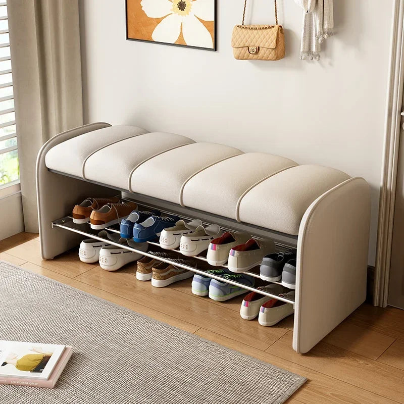 Shoe changing stool