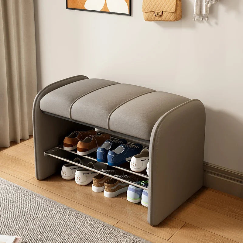 Shoe changing stool