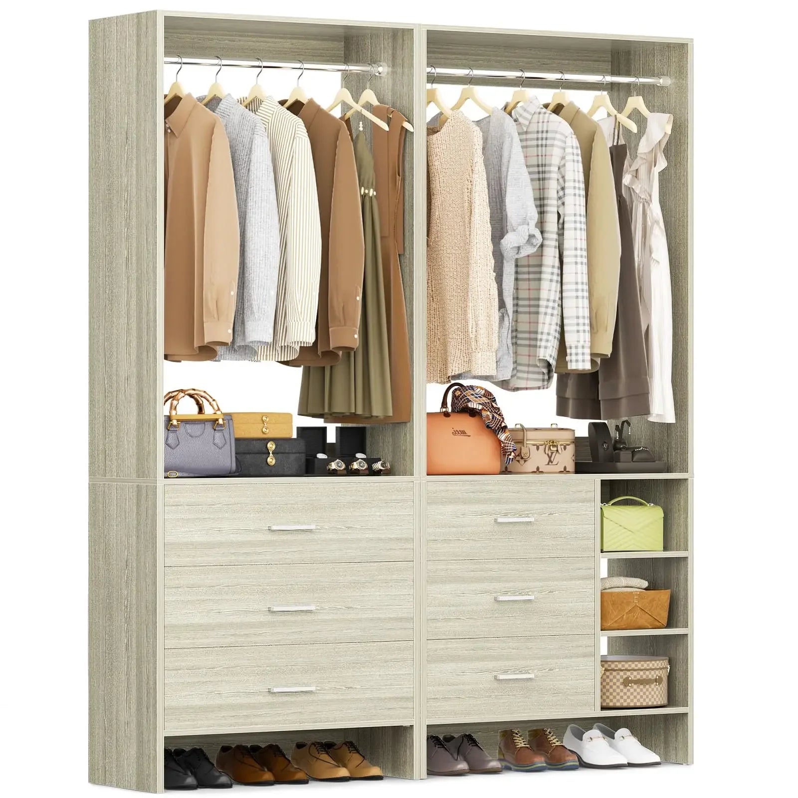 6 Drawers, Closet Organizer System