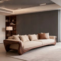 Chinese Style Solid Wood Living Room Sofas