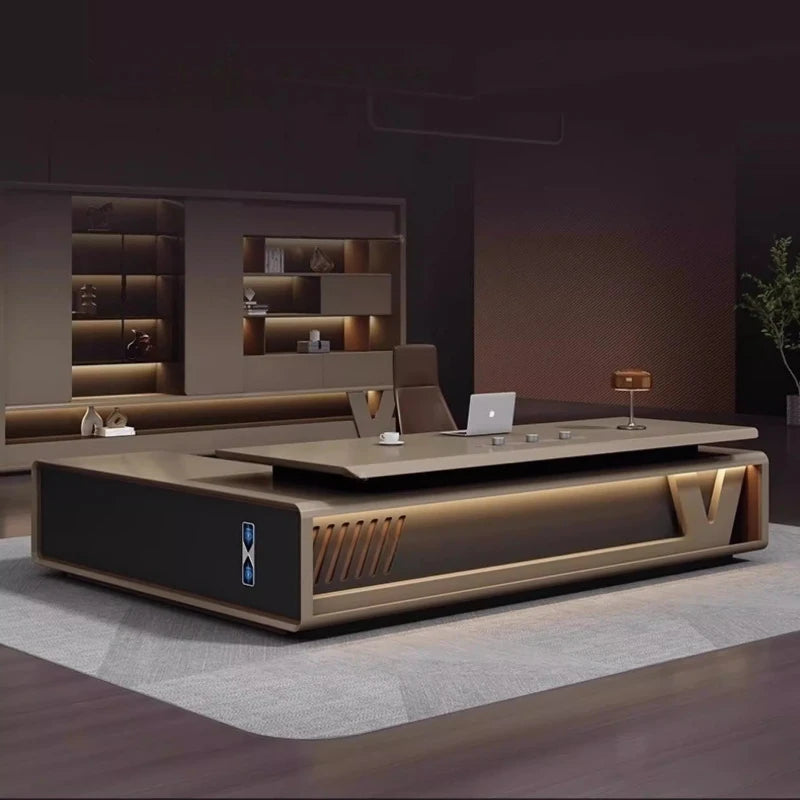 High end luxury design office desk