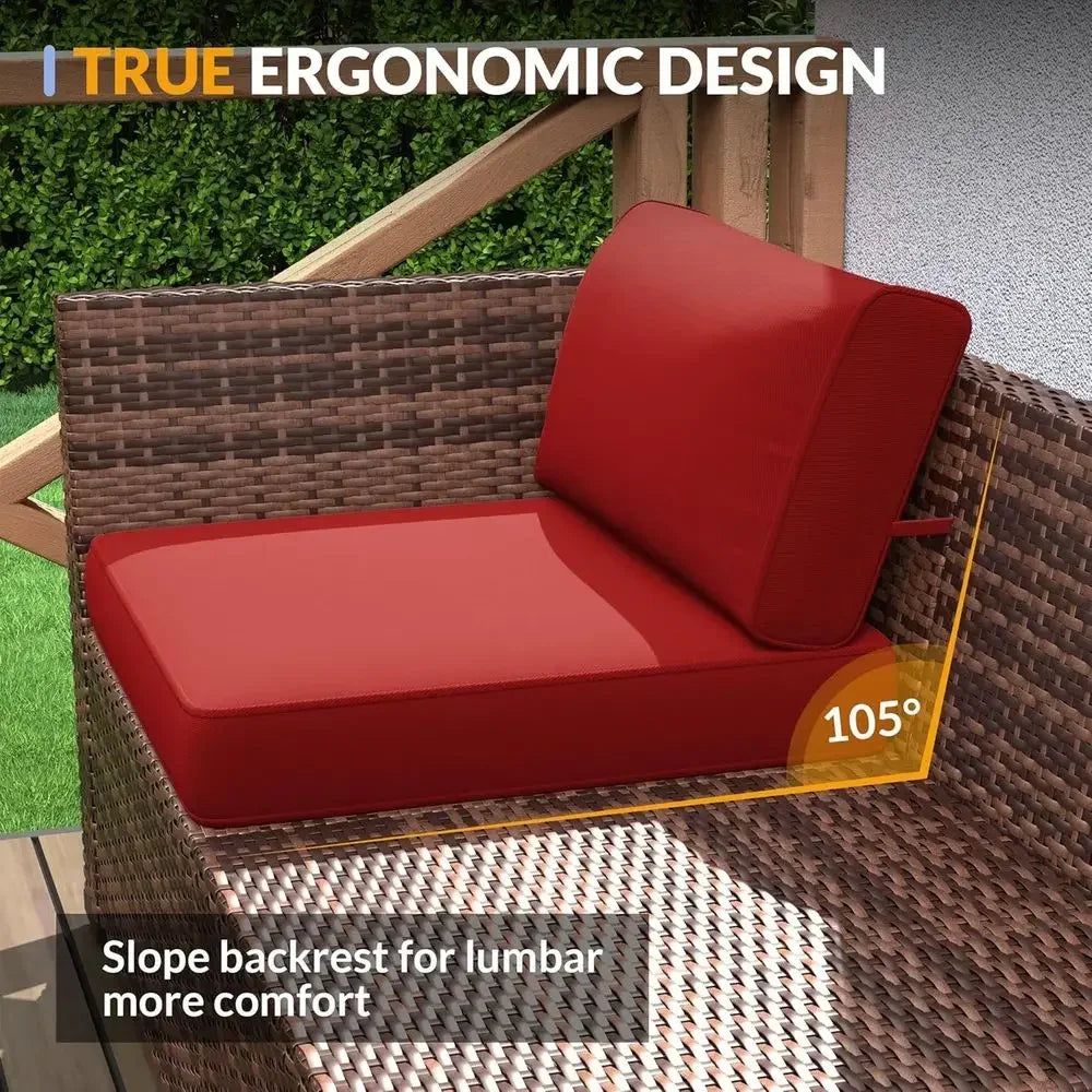 Patio Furniture Set, 7 Pieces Outdoor