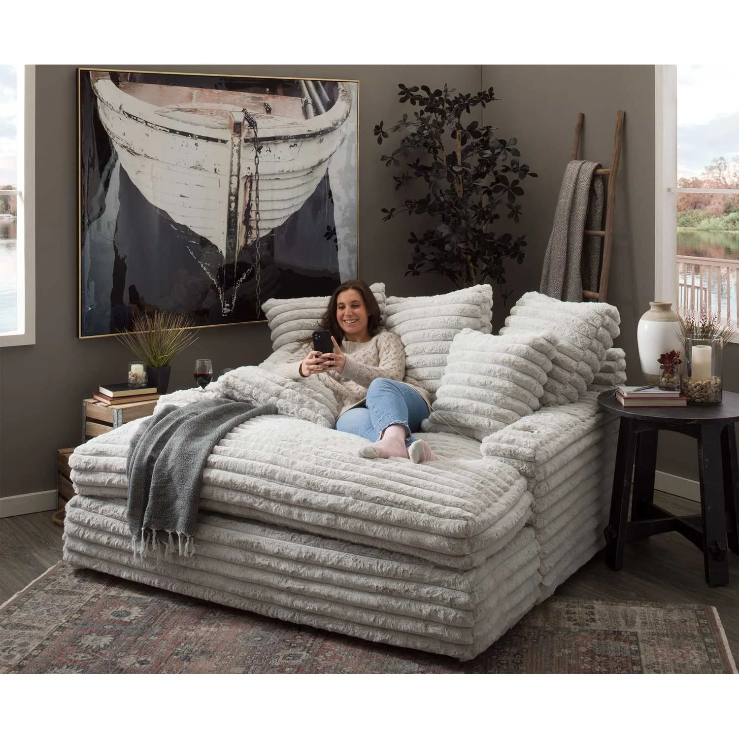 Vacuum Pack Sectional Couches
