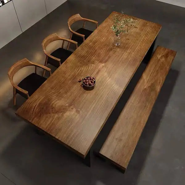 Popular Customize Size Rustic Dining  Room Table