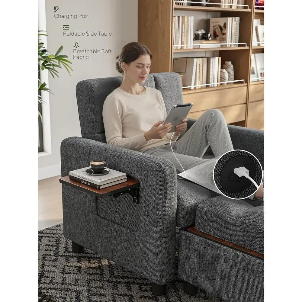 3-in-1 Convertible Sleeper Chair: