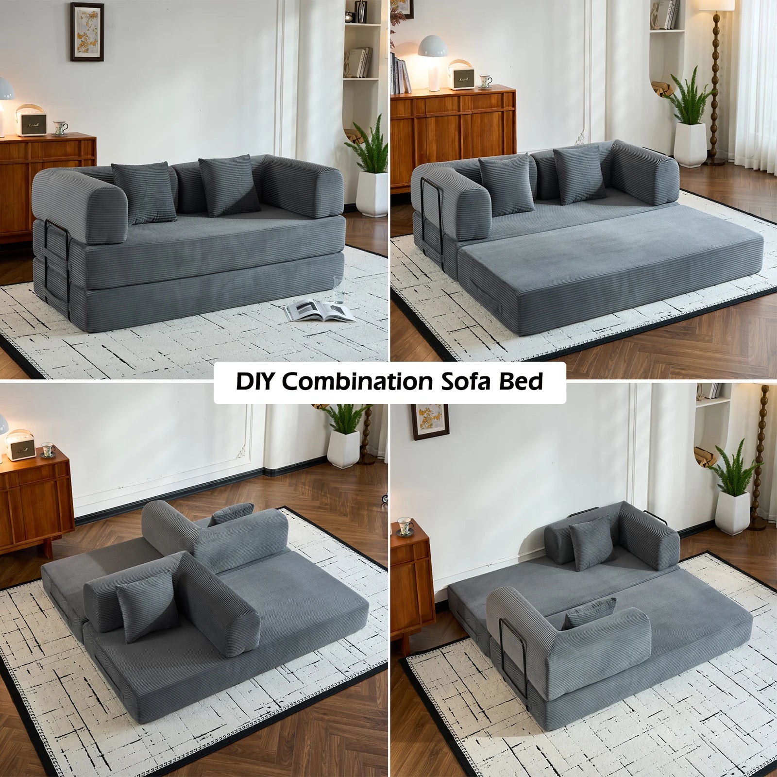 Folding Convertible Sofa Bed