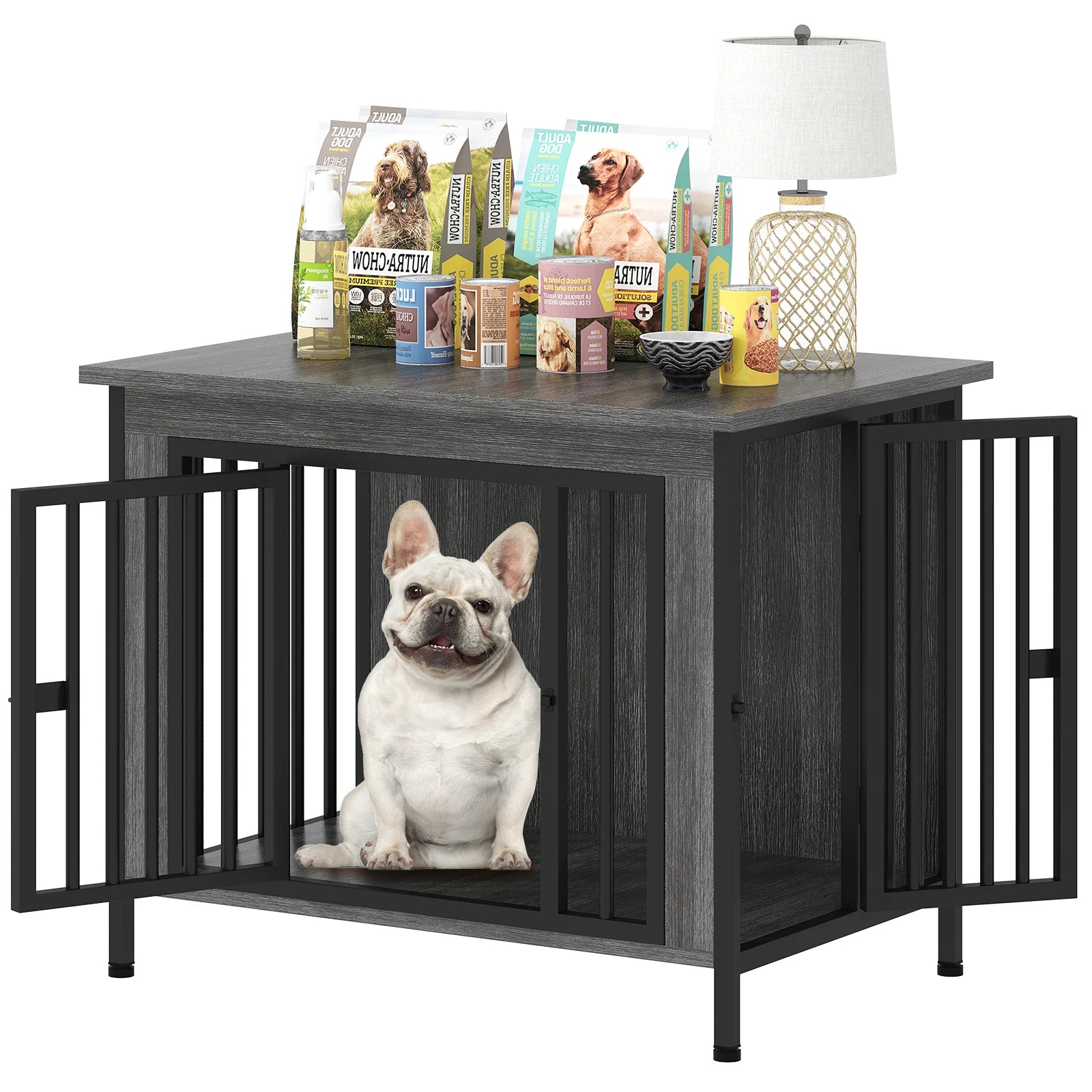 Heavy Duty Dog Crate Furniture for 1/2 Dogs
