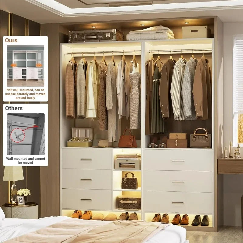 6 Drawers, Closet Organizer System