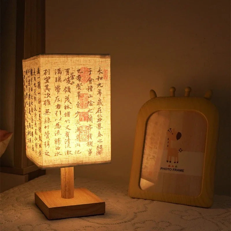 Decoration LED Table Lamps Simple Chinese Style