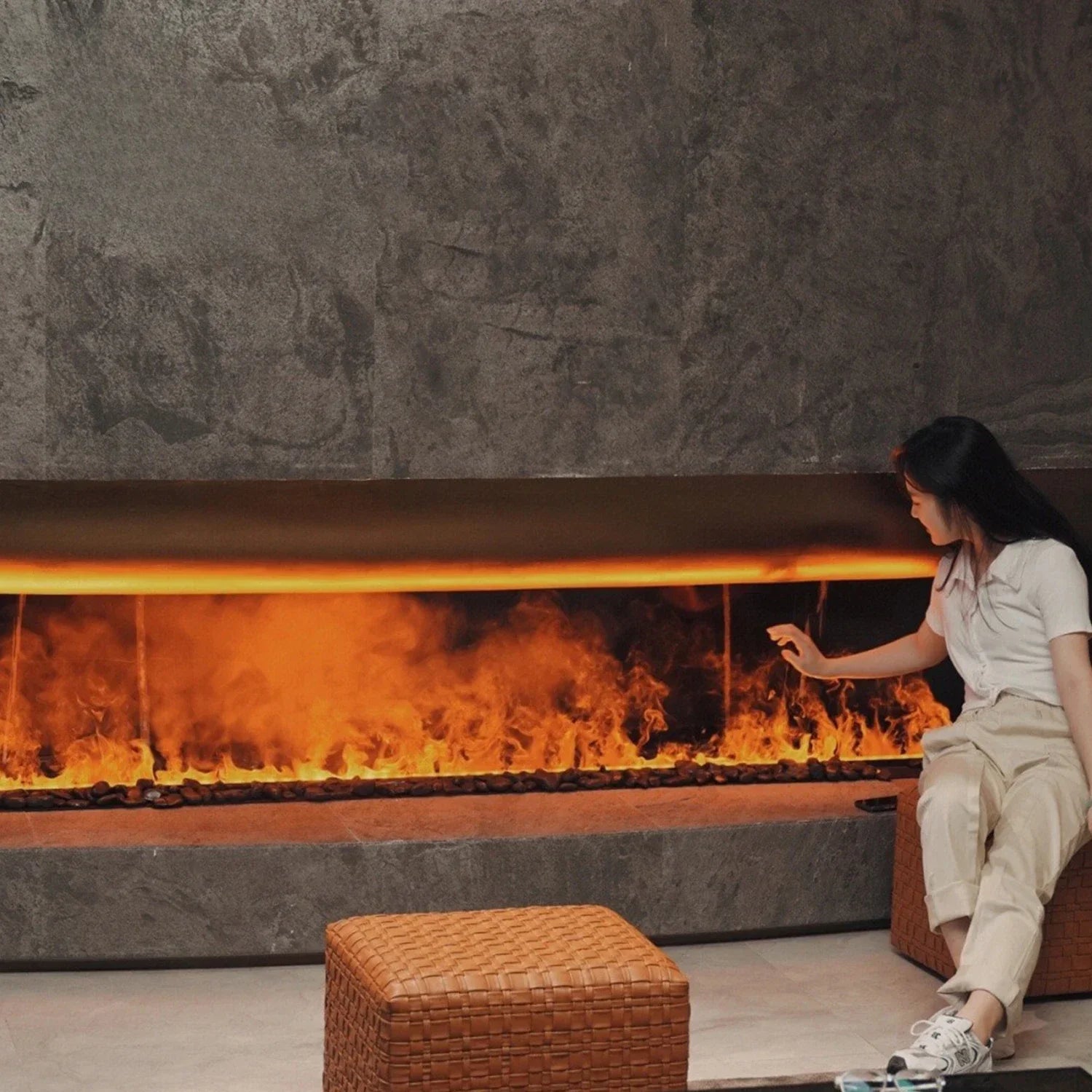 Super Energy Saving Electric Fireplace