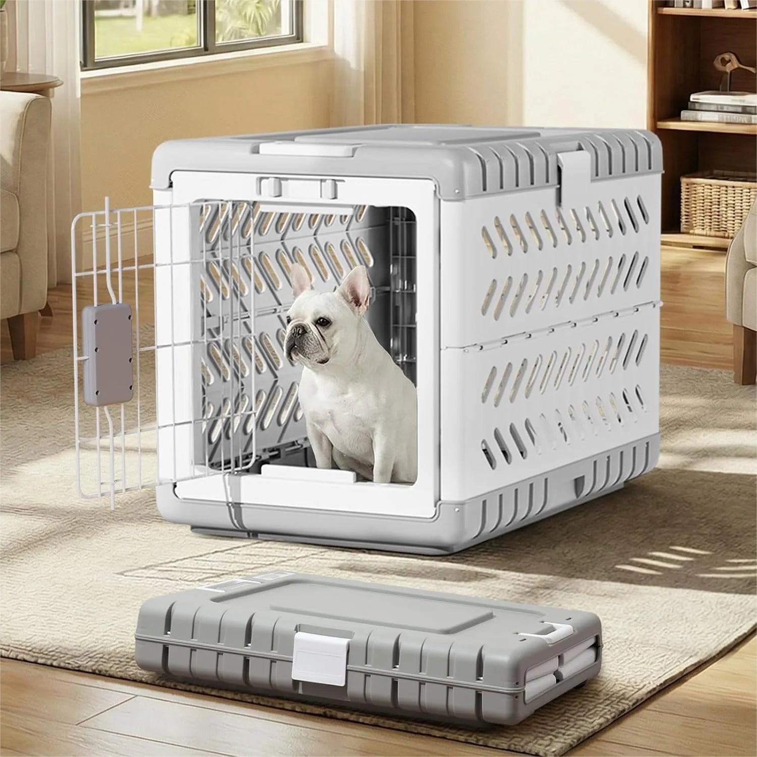 Collapsible Dog Crate for Small Dogs