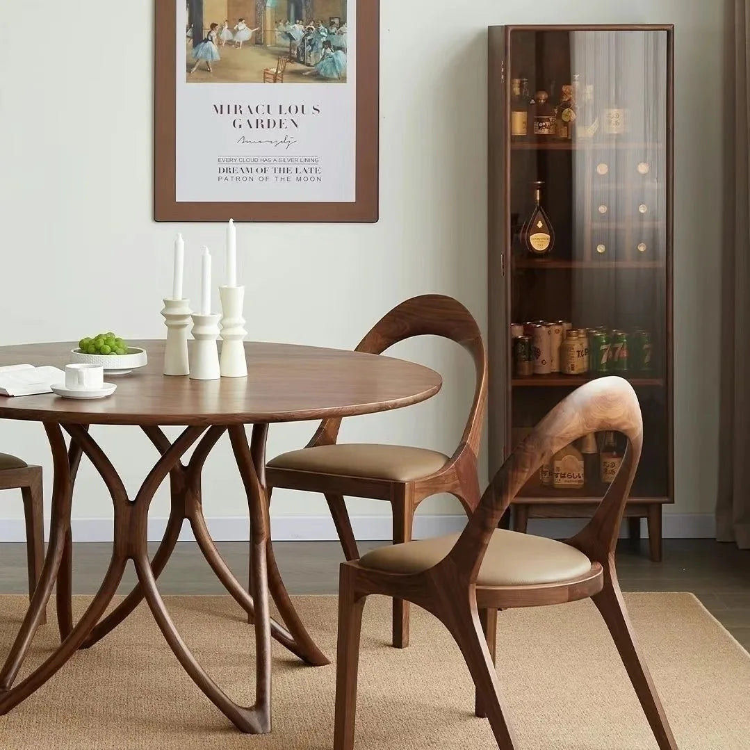 Nordic Dining Chairs with Cushions \