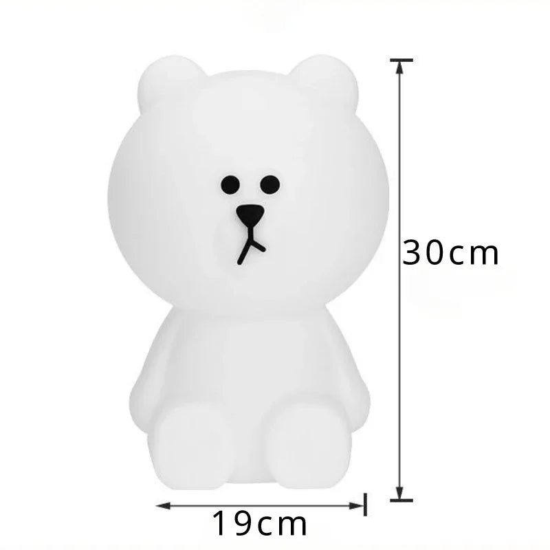 LED Cute Bear Night Lamp