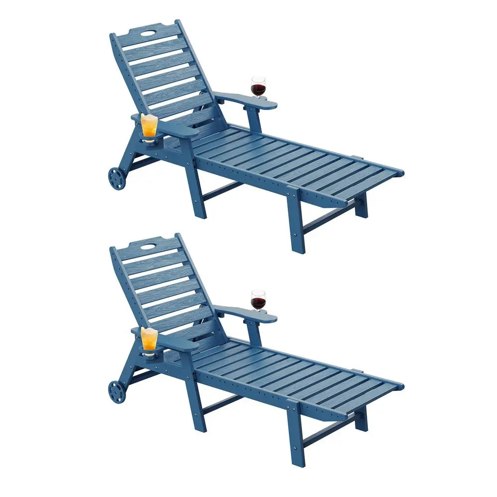 Outdoor Lounge Chair Outdoor Set of 2