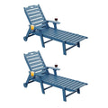 Outdoor Lounge Chair Outdoor Set of 2