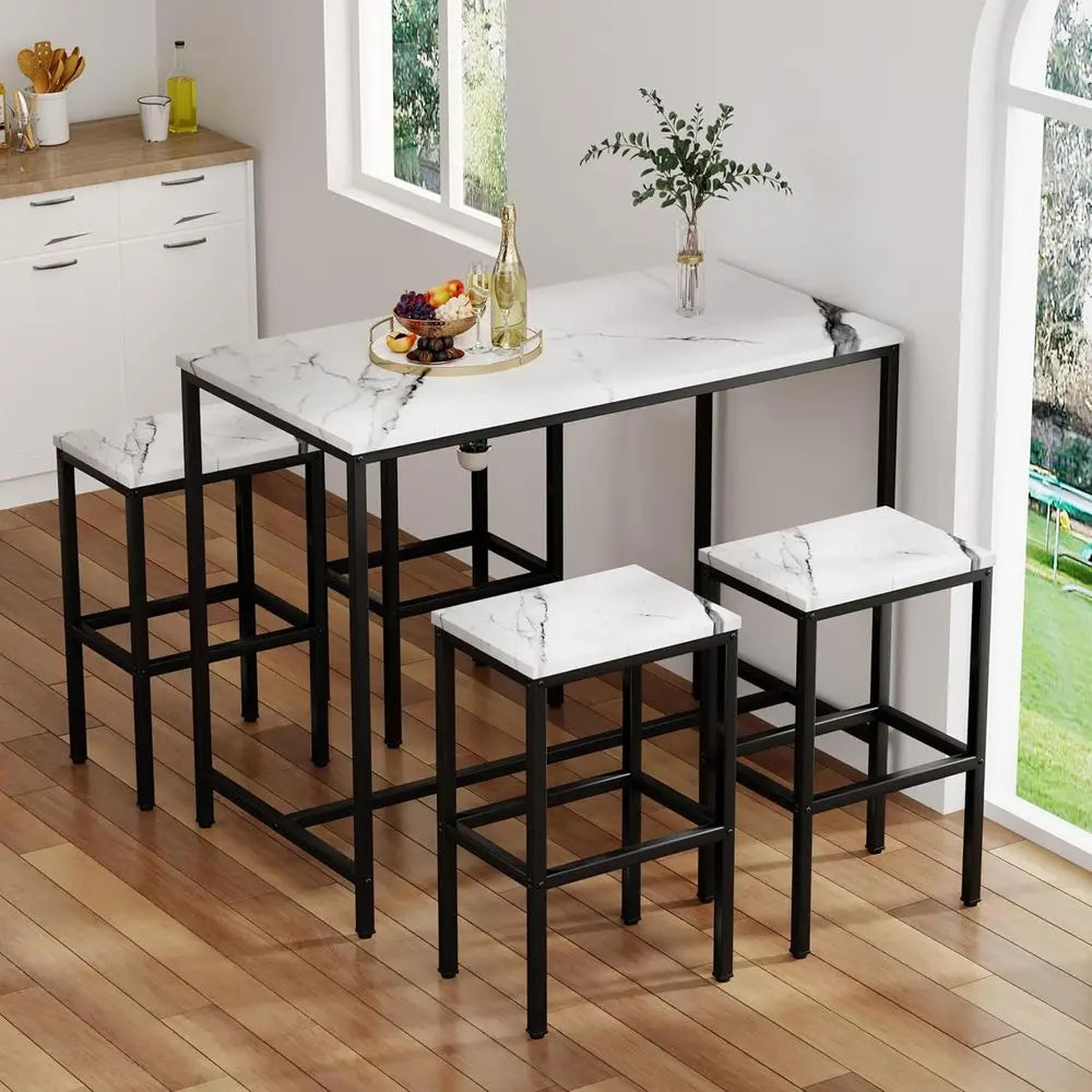 5 Piece Bar Table Set